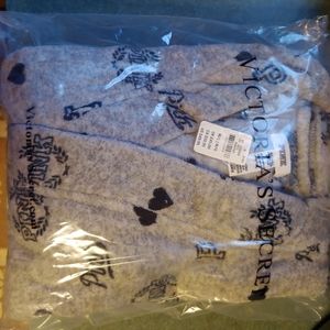 Victoria's secret robe and water bottle